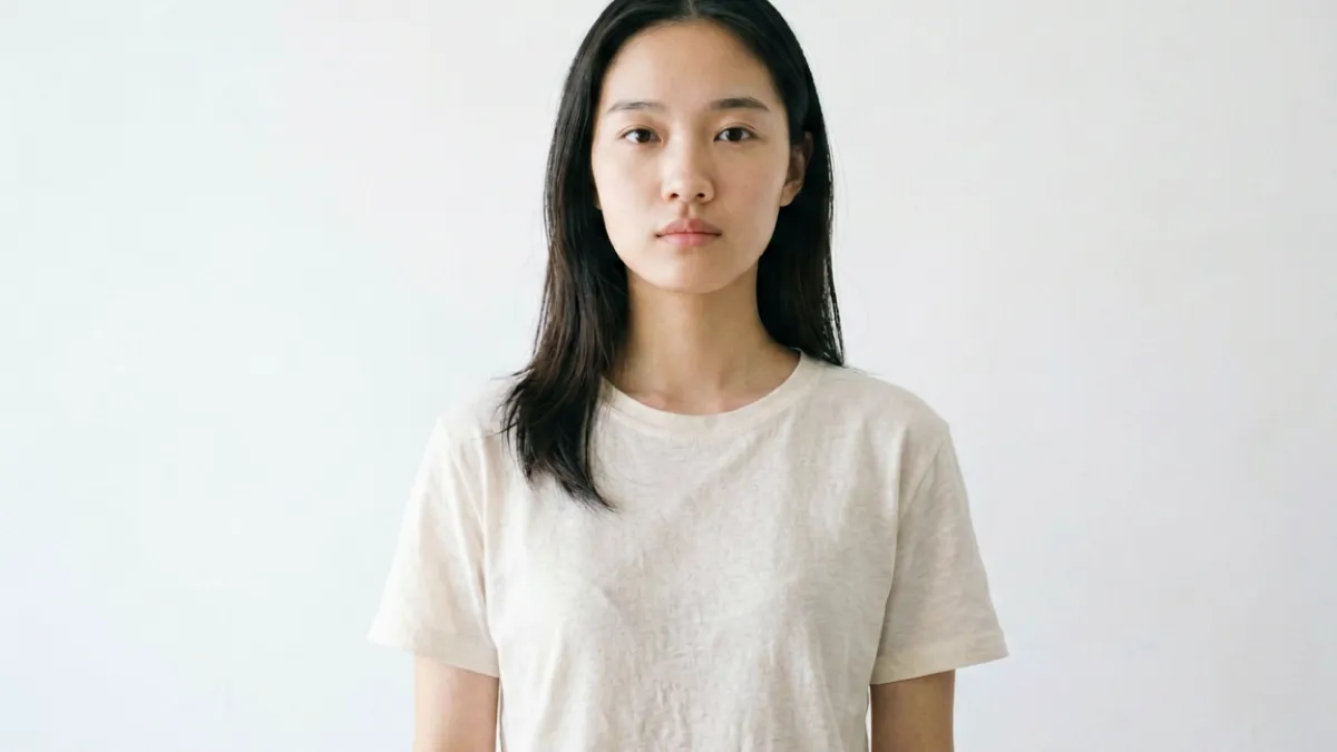 御梦子个人形象展示，画面呈现其标志性妆容与表情风格，背景简洁突出人物气质